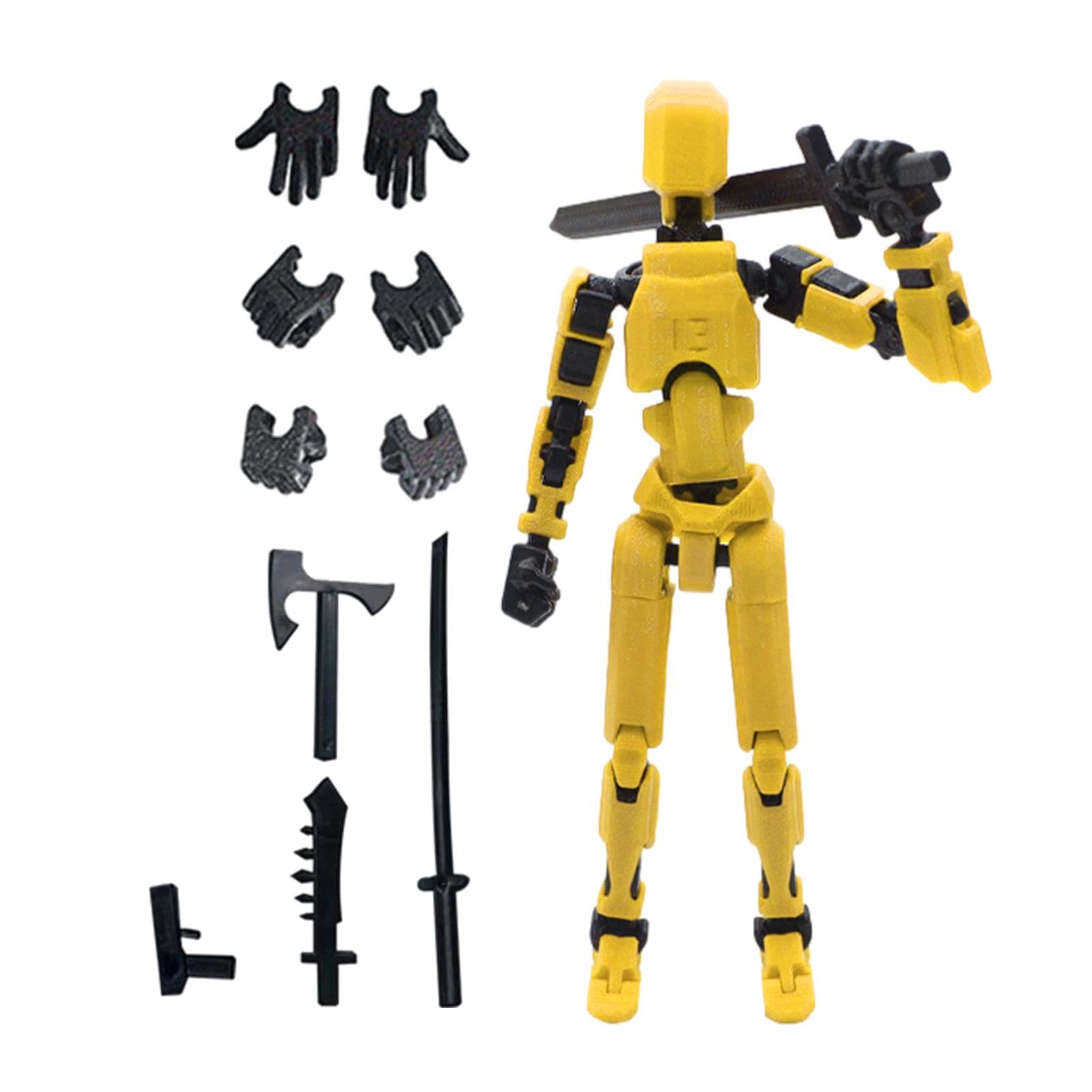 Amazon.co.jp: アクションフィギュアロボットアクションフィギュア 3D